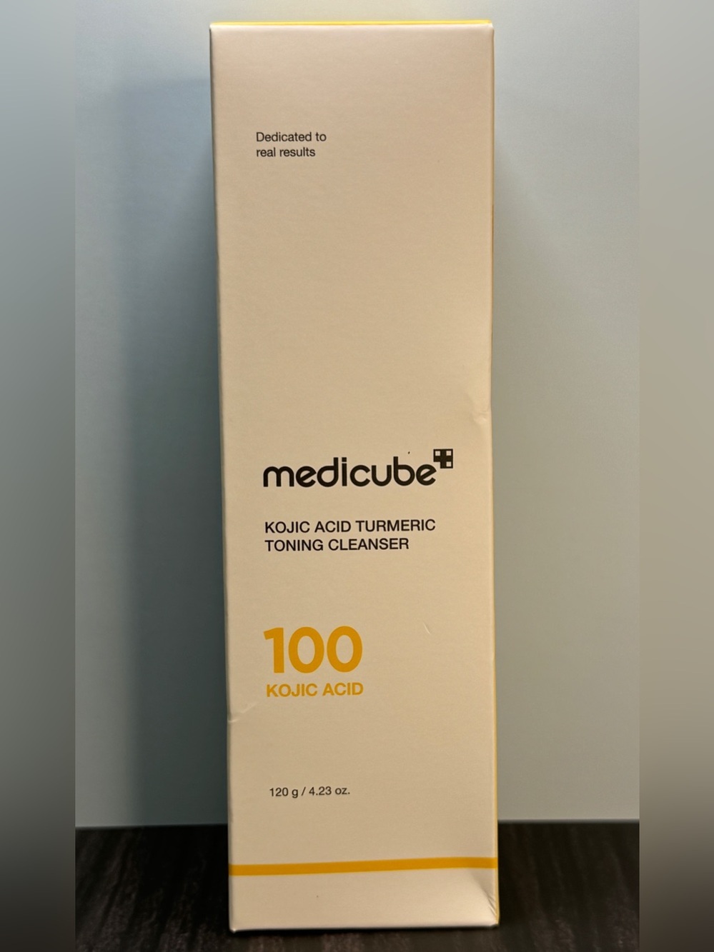 Medicube Kojic Acid Turmeric Toning Cleanser NIB 120 g / 4.23 oz